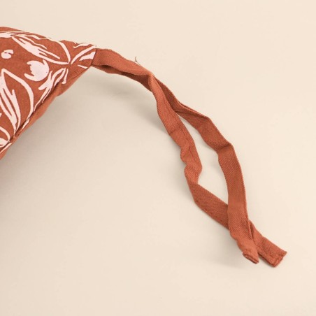 Galette de chaise coton motifs fleuris | Hashtag Déco