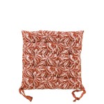 Galette de chaise coton motifs fleuris | Hashtag Déco