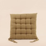 Galette de chaise coton motifs fleuris | Hashtag Déco