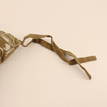 Galette de chaise coton motifs fleuris | Hashtag Déco