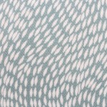 Coussin extérieur motifs organiques bleu coton | Hashtag Déco