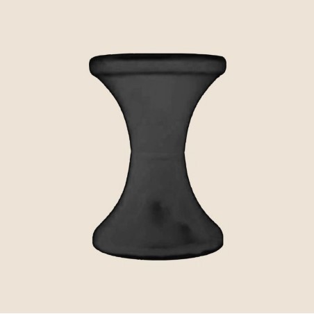 Patère ronde métal laqué élégante 5,5cm | Hashtag Déco