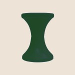 Patère ronde métal laqué élégante 5,5cm | Hashtag Déco