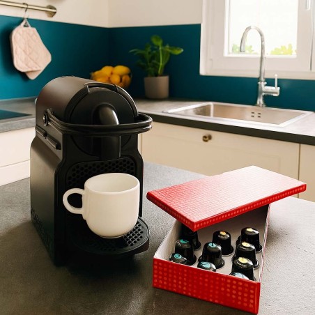 Boite en métal Oslo pour capsules café élégante | Hashtag Déco