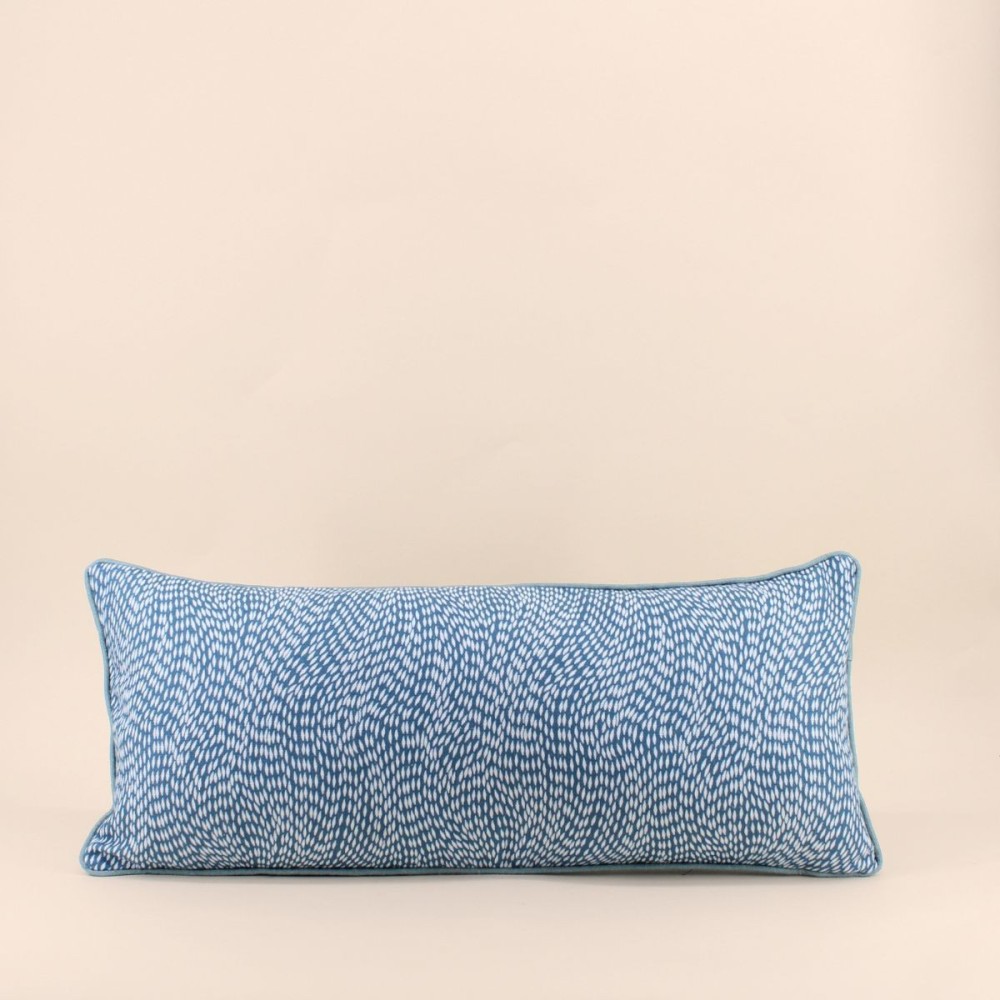 Coussin extérieur motifs organiques 30x70cm | Hashtag Déco