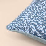 Coussin extérieur motifs organiques 30x70cm | Hashtag Déco