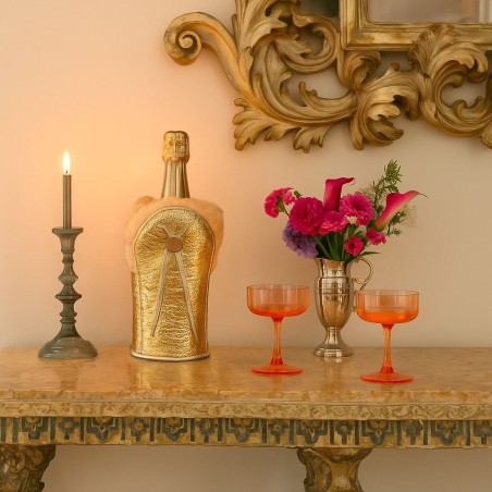 Set de 6 coupes en verre coloré pour vos réceptions | Hashtag Déco