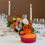 boîte en verre strié coloré 14x8cm chic et pratique | Hashtag Déco