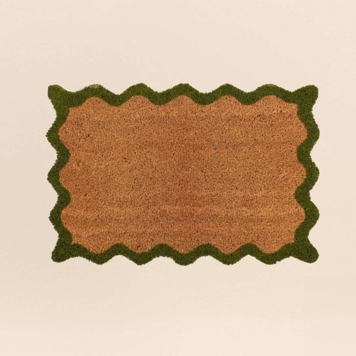 Paillasson coco feston naturel 40x60cm | Hashtag Déco