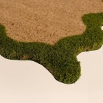 Paillasson coco feston naturel 40x60cm | Hashtag Déco