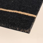 Paillasson coco noir beige "Hello" 25x75 cm | Hashtag Déco