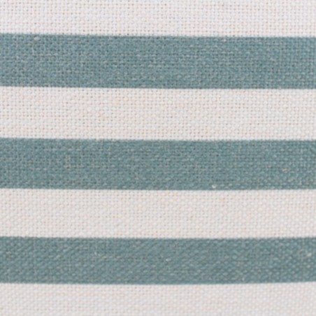 Coussin extérieur rond rayé 40cm en tissu | Hashtag Déco