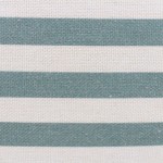 Coussin extérieur rond rayé 40cm en tissu | Hashtag Déco