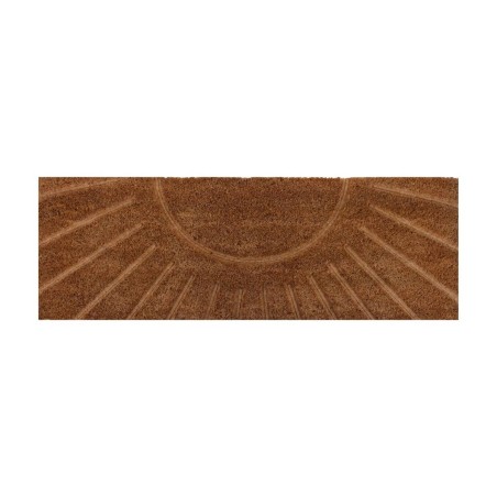 Paillasson coco motif soleil marron 25x75cm | Hashtag Déco