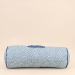 Coussin extérieur motifs organiques bleu | Hashtag Déco