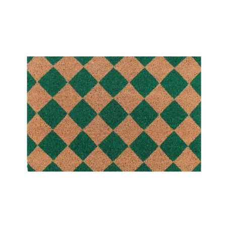 Paillasson coco damiers 40x60cm, style moderne | Hashtag Déco