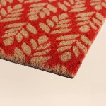 Paillasson coco naturel zig zags 40x60 cm | Hashtag Déco