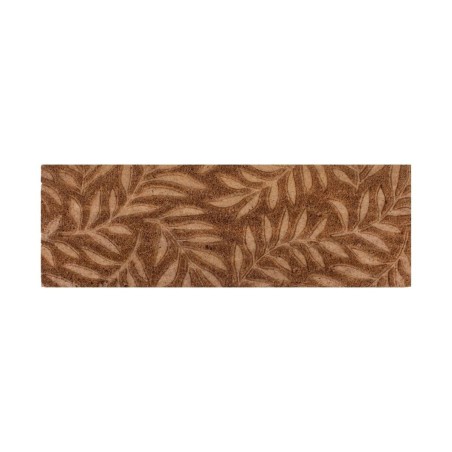 Paillasson coco marron feuillage 25x75cm | Hashtag Déco