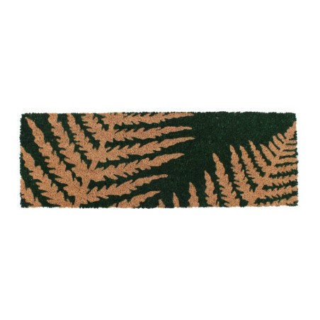 Paillasson coco vert fougères 25x75cm | Hashtag Déco