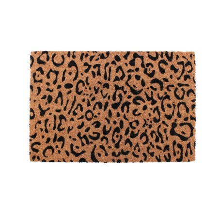 Paillasson léopard coco marron 40x60cm | Hashtag Déco