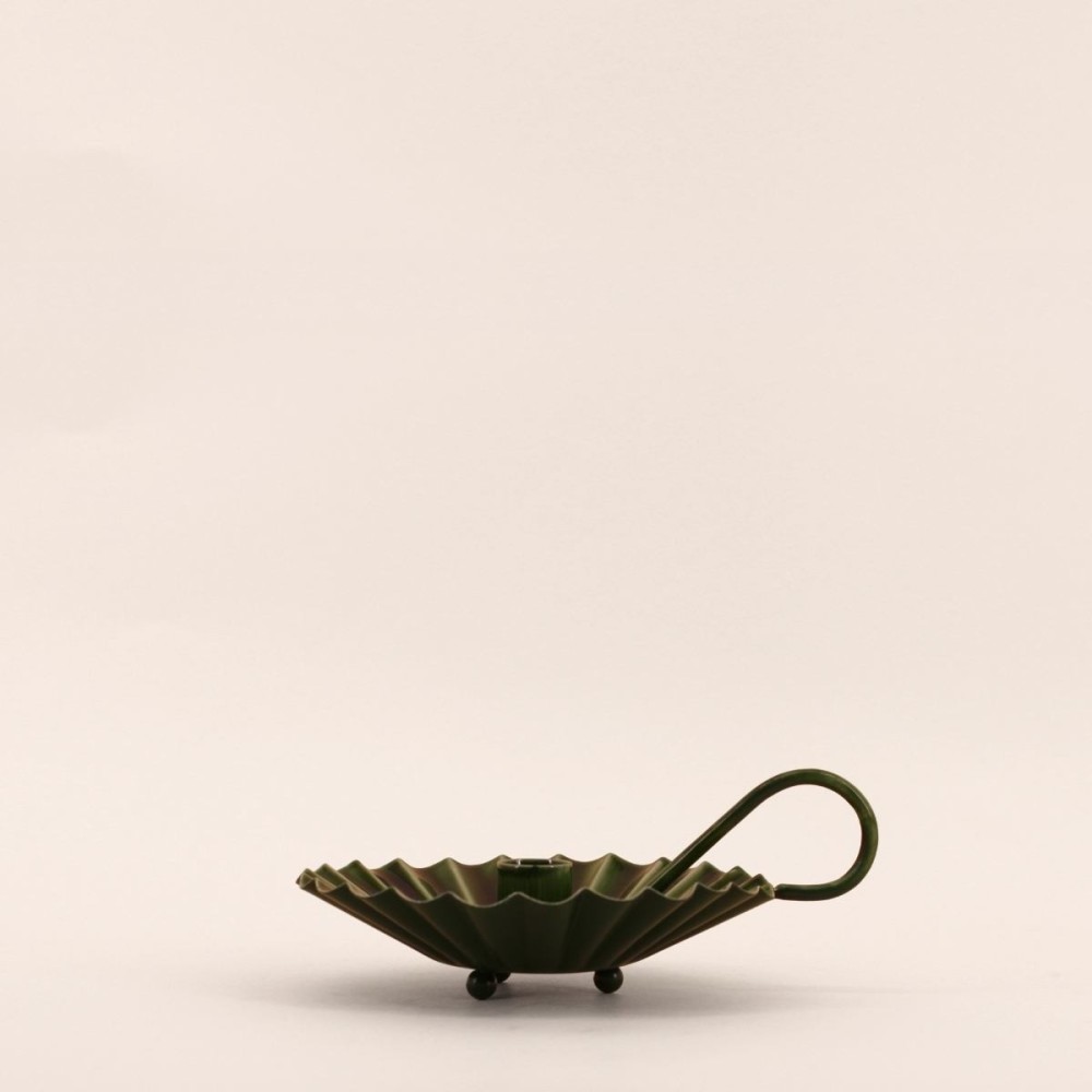 Bougeoir métal laqué moderne - Plusieurs couleurs | Hashtag Déco