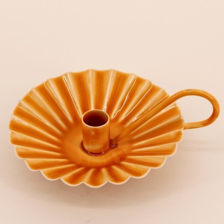 Bougeoir métal laqué moderne - Plusieurs couleurs | Hashtag Déco