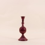 Bougeoir métal laqué 25cm élégant et moderne | Hashtag Déco