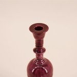 Bougeoir métal laqué 25cm élégant et moderne | Hashtag Déco