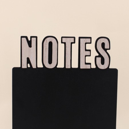 Memoboard en ardoise noire 39x22cm chic et pratique | Hashtag Dé