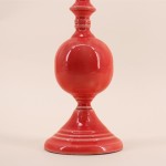 Bougeoir métal laqué 25cm élégant et moderne | Hashtag Déco