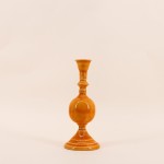 Bougeoir métal laqué 25cm élégant et moderne | Hashtag Déco