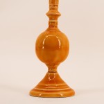 Bougeoir métal laqué 25cm élégant et moderne | Hashtag Déco