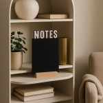 Memoboard en ardoise noire 39x22cm chic et pratique | Hashtag Dé