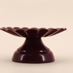 Bougeoir sur pied métal laqué élégant | Hashtag Déco