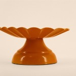 Bougeoir sur pied métal laqué élégant | Hashtag Déco