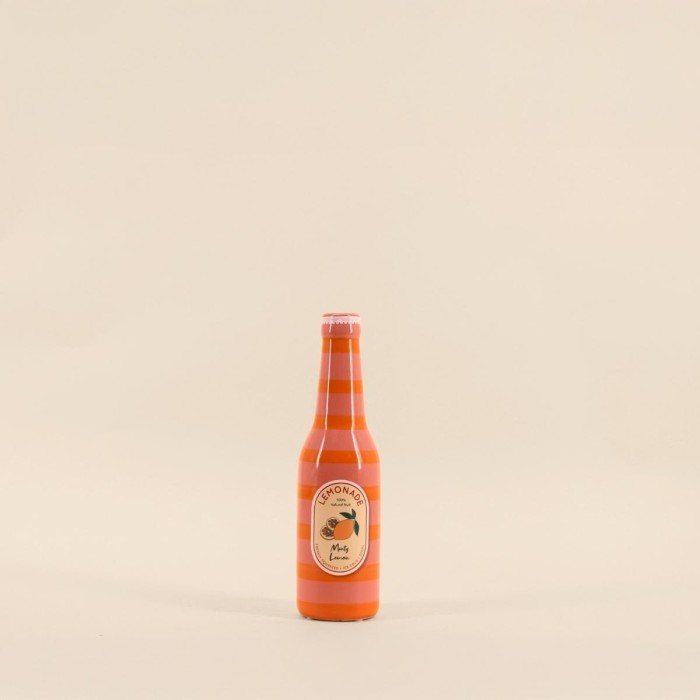 Vase en céramique rose/orange 24cm | Hashtag Déco