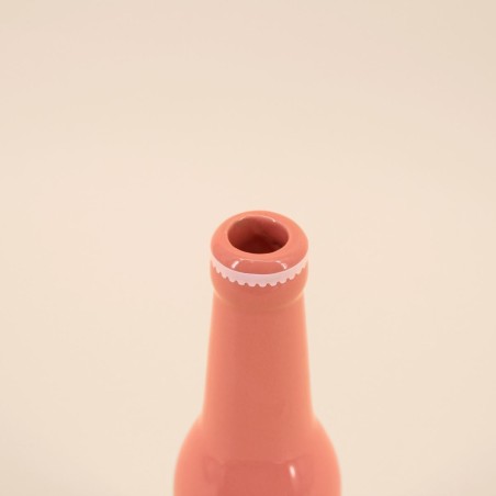 Vase céramique rose 24cm pour déco unique | Hashtag Déco