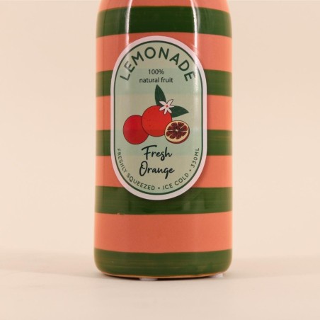 Vase céramique rose/vert 24cm | Hashtag Déco