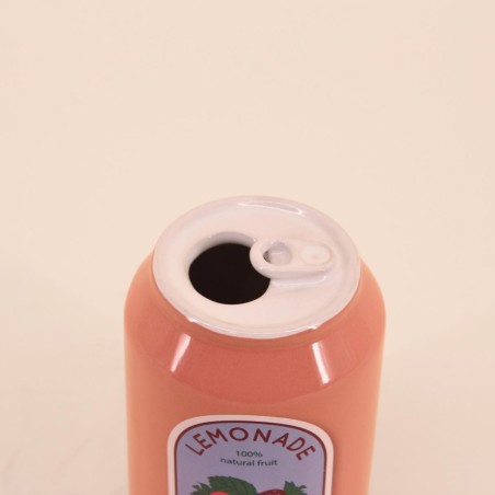 Vase canette rose céramique 11cm | Hashtag Déco