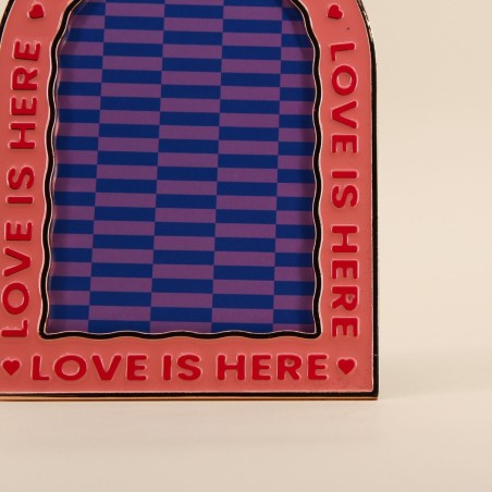 Cadre photo arche laqué zinc 14x19cm | Hashtag Déco