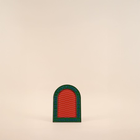 Cadre photo arche laqué zinc 14x19cm | Hashtag Déco