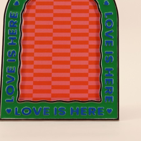 Cadre photo arche laqué zinc 14x19cm | Hashtag Déco