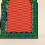 Cadre photo arche laqué zinc 14x19cm | Hashtag Déco