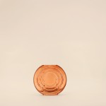 Vase verre vintage géométrique h19cm élégant | Hashtag Déco