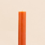 Bougies cierges terracotta en huile de palme | Hashtag Déco