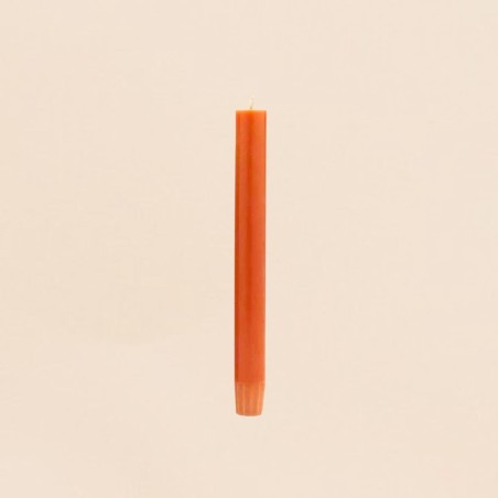 Bougies cierges terracotta en huile de palme | Hashtag Déco