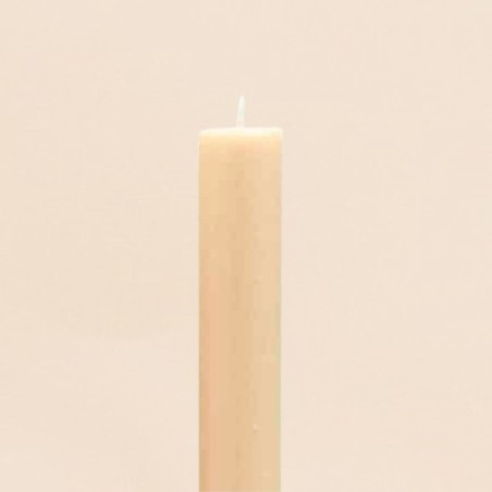Set de bougies cierges beige 20 cm en RSPO | Hashtag Déco