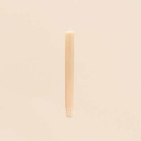 Set de bougies cierges beige 20 cm en RSPO | Hashtag Déco