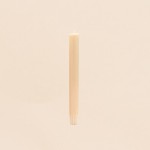 Set de bougies cierges beige 20 cm en RSPO | Hashtag Déco