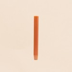 Bougies cierges cognac en huile de palme 20 cm | Hashtag Déco